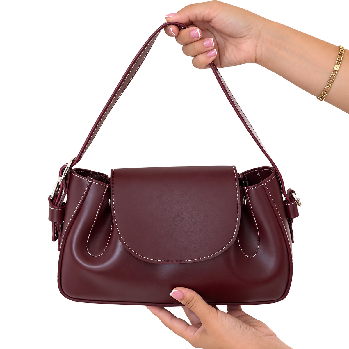 Sac Sofia Élégance vue 5 sur fond blanc
