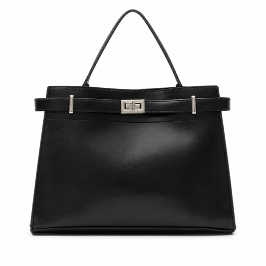 Sac Camille Élégance Noir sur fond blanc