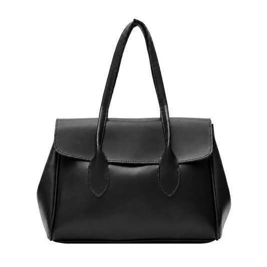 Sac Grand Cabas Noir sur fond blanc
