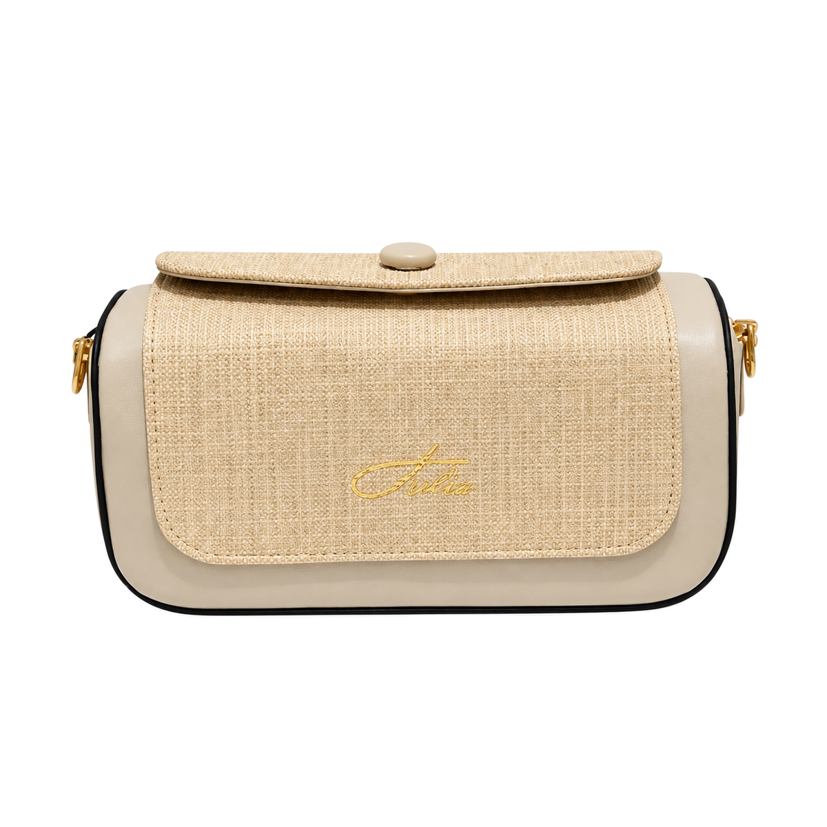 Sac Julia Luxe Beige sur fond blanc