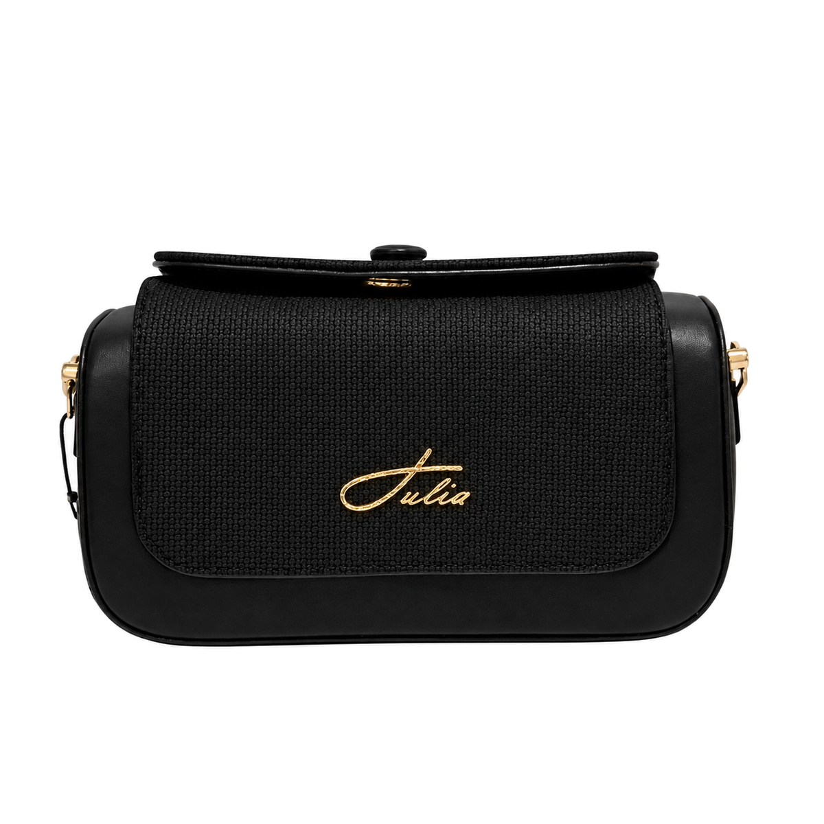 Sac Julia Luxe Noir sur fond blanc