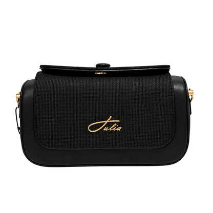 Sac Julia Luxe Noir sur fond blanc