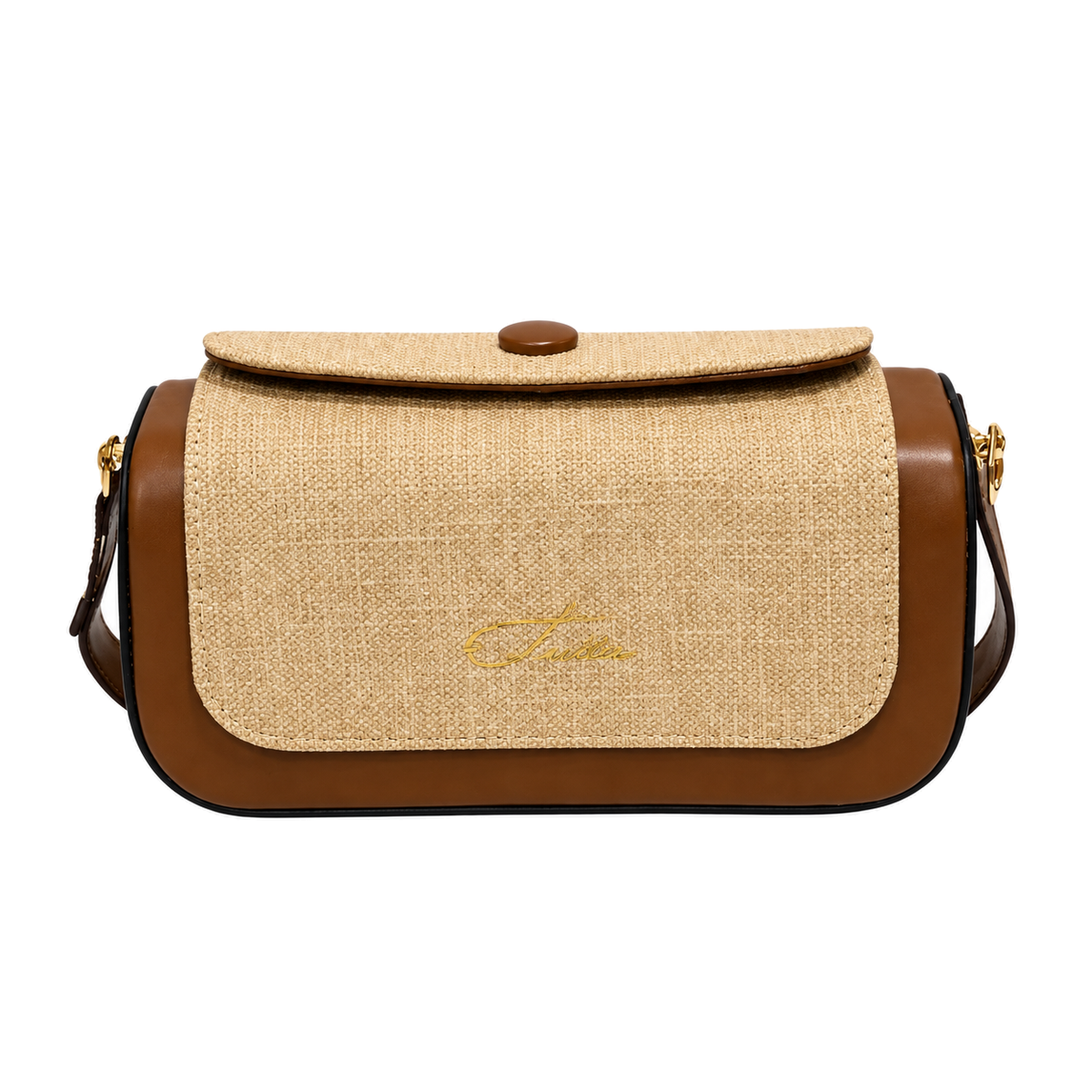 Sac Julia Luxe Marron sur fond blanc