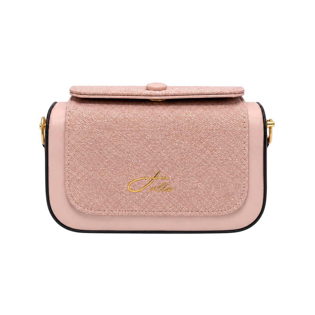 Sac Julia Luxe Rose sur fond blanc