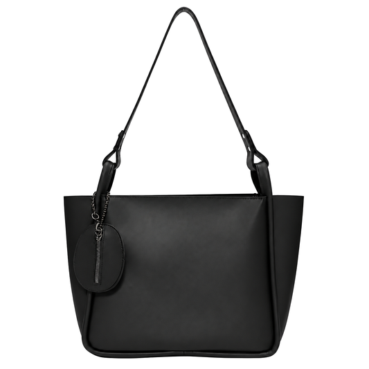 Sac Campus noir, photo principale sur fond blanc