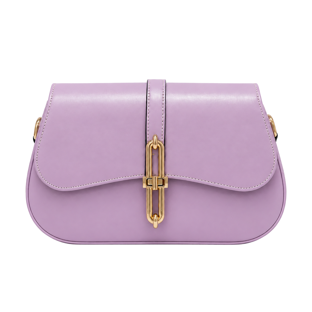 Sac Élégance Signature Mauve sur fond blanc