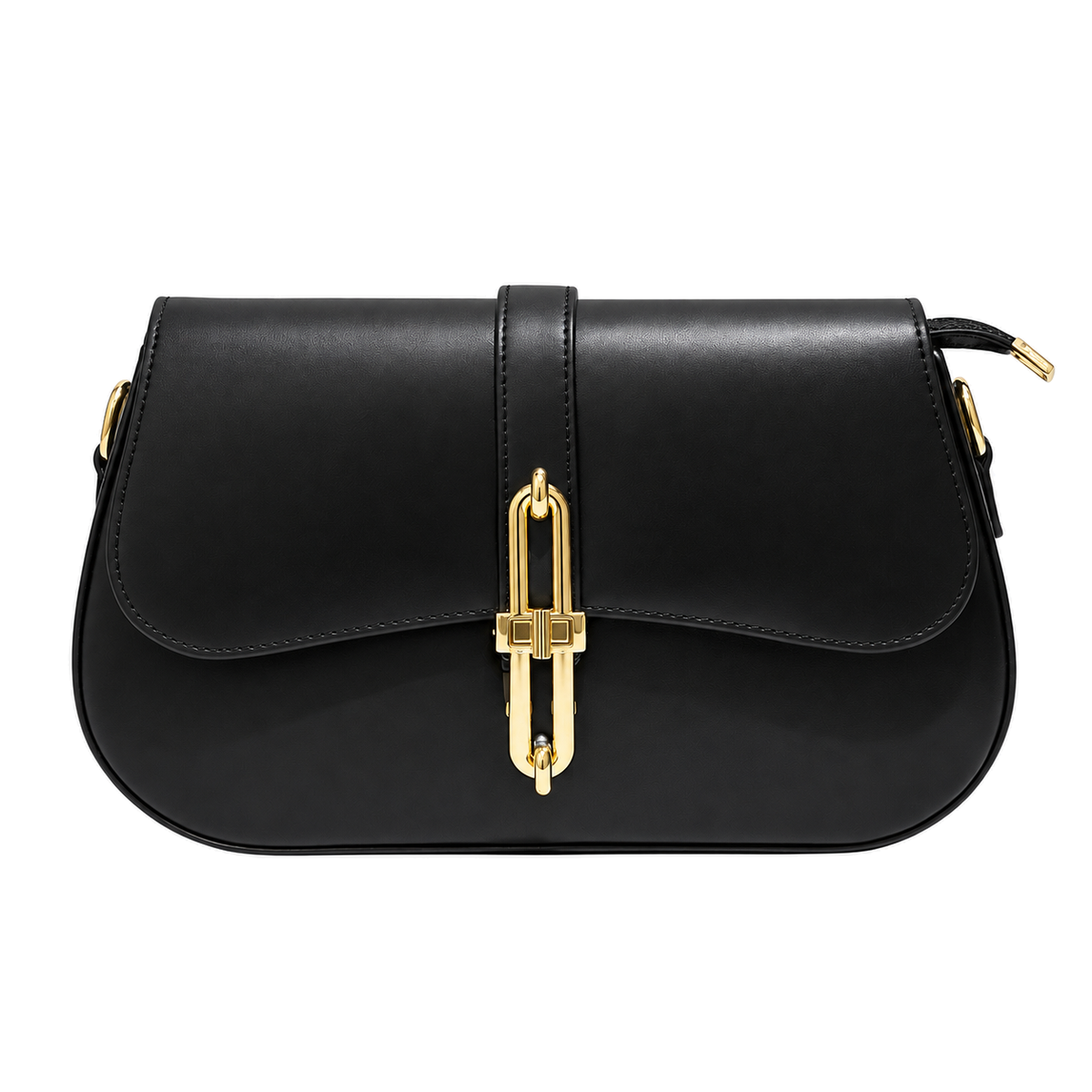 Sac Élégance Signature Noir sur fond blanc