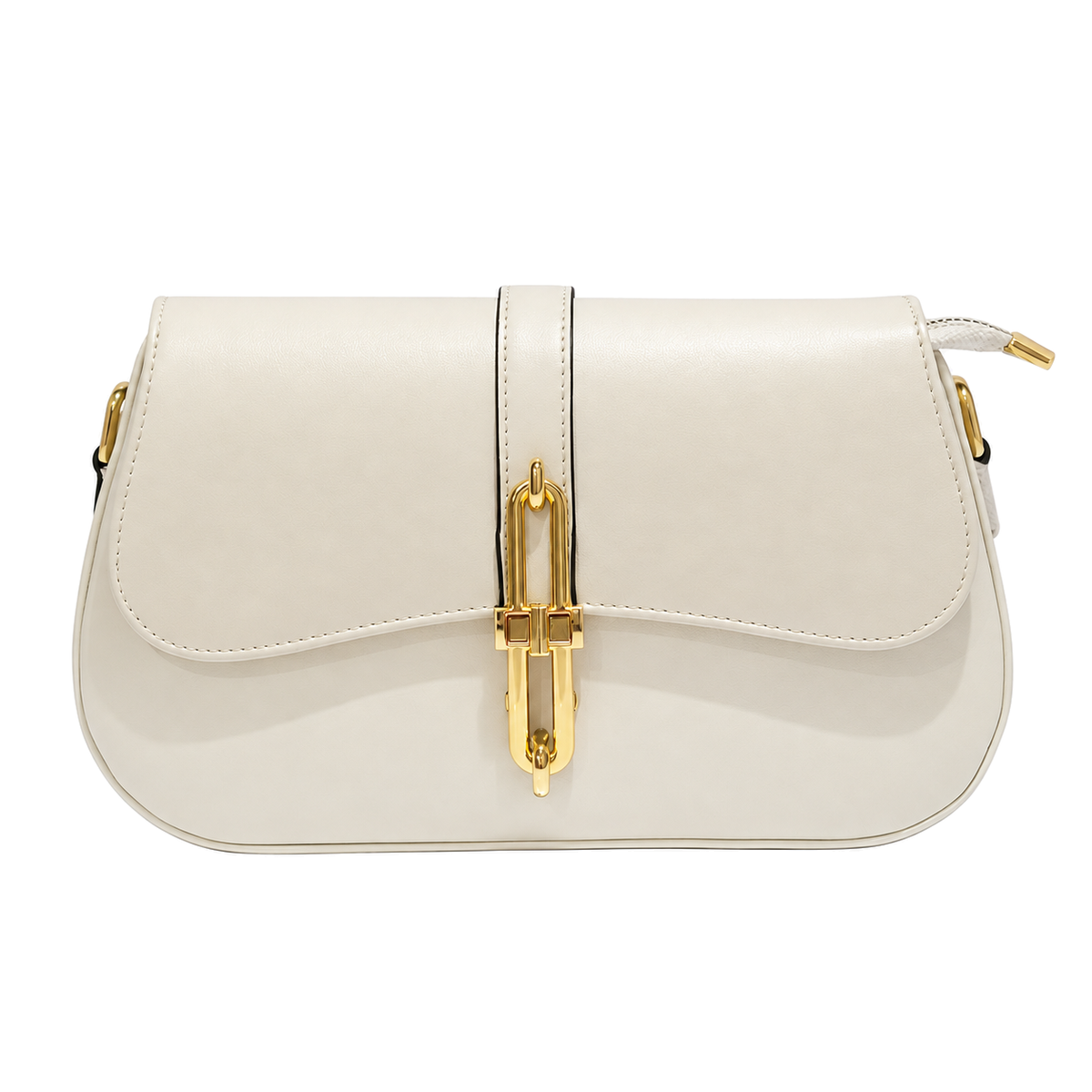 Sac Élégance Signature Beige sur fond blanc