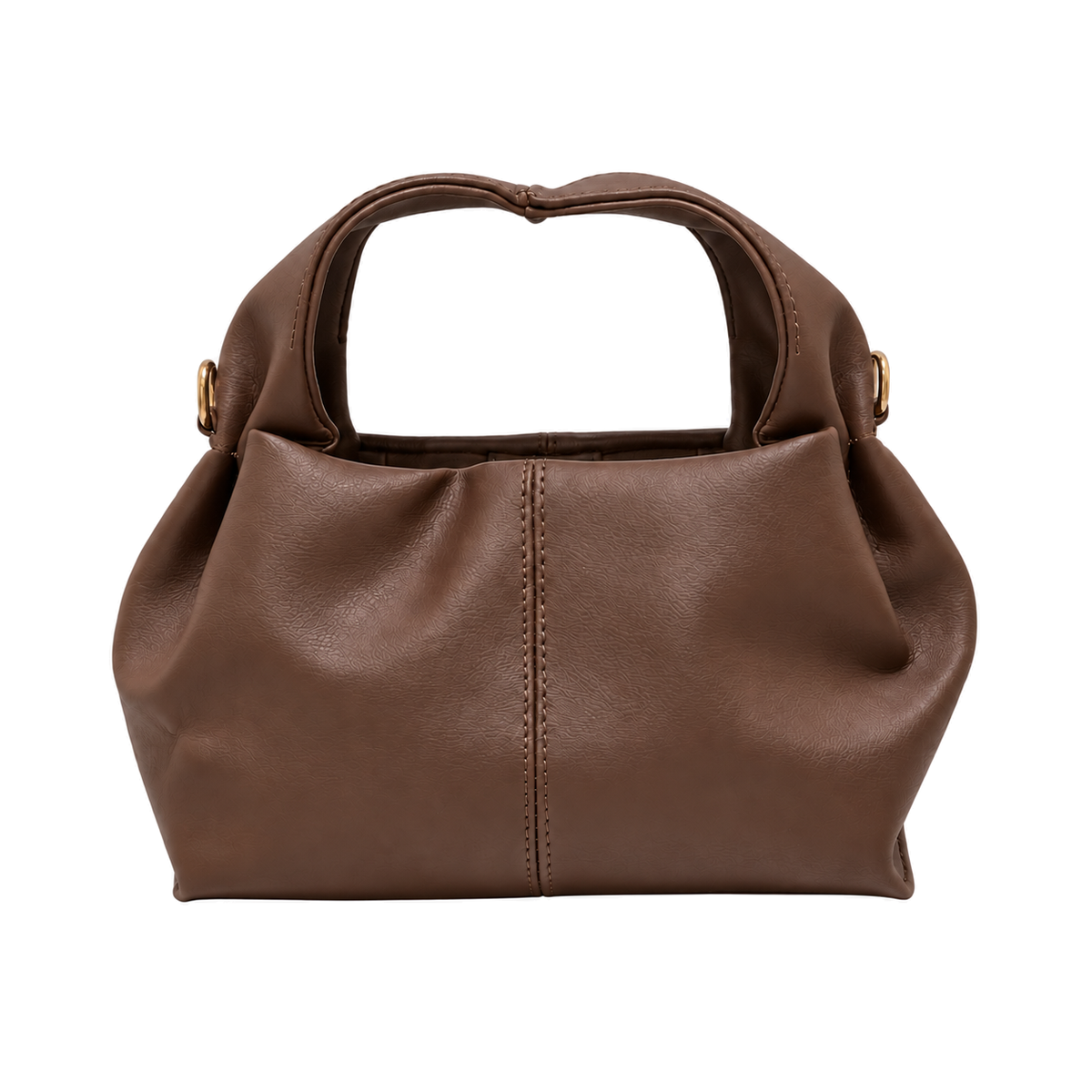 Sac Softy Marron sur fond blanc