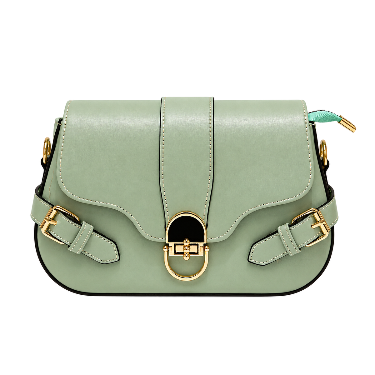 Modèle Stella Classique Vert pastel sur fond blanc