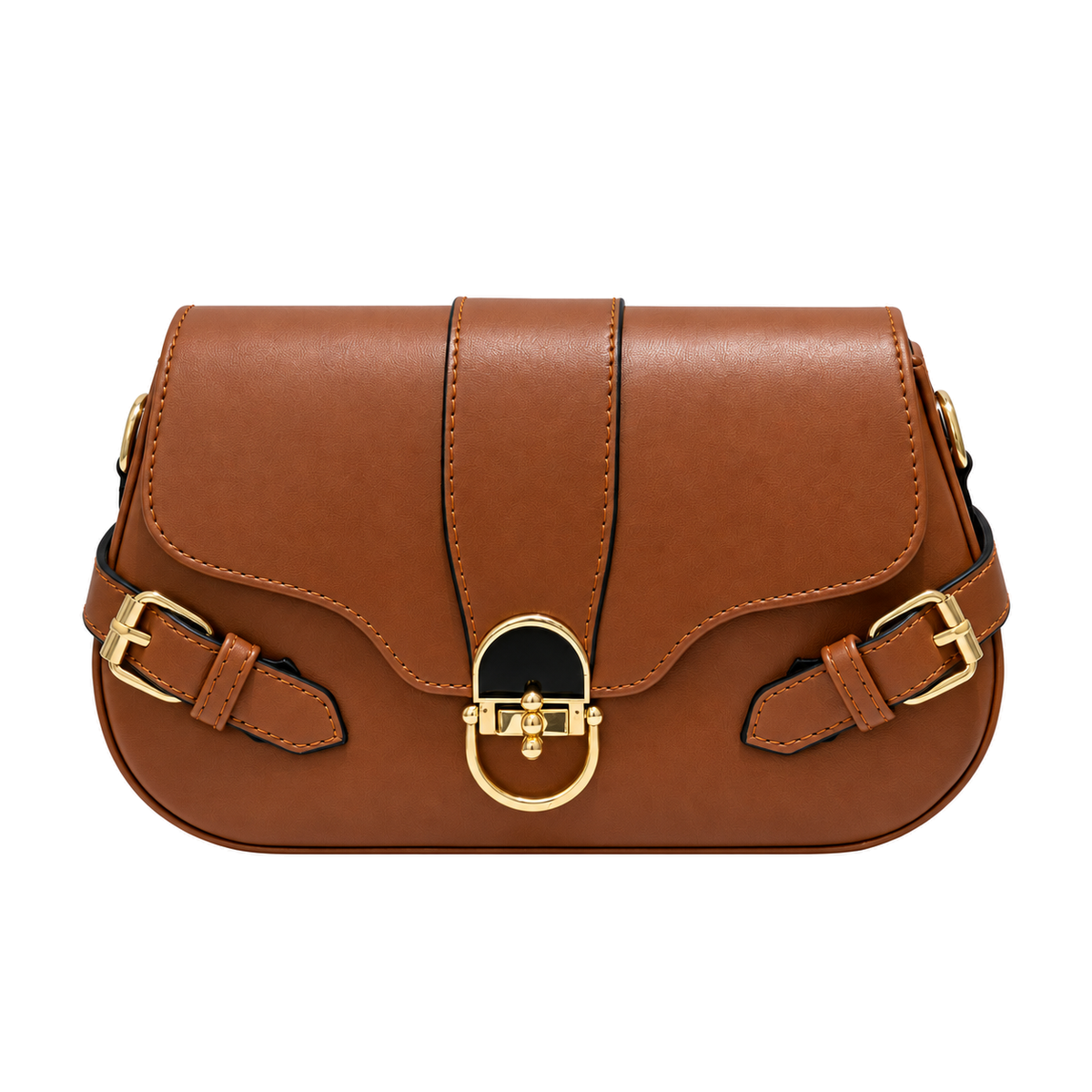 Modèle Stella Classique Camel foncé sur fond blanc