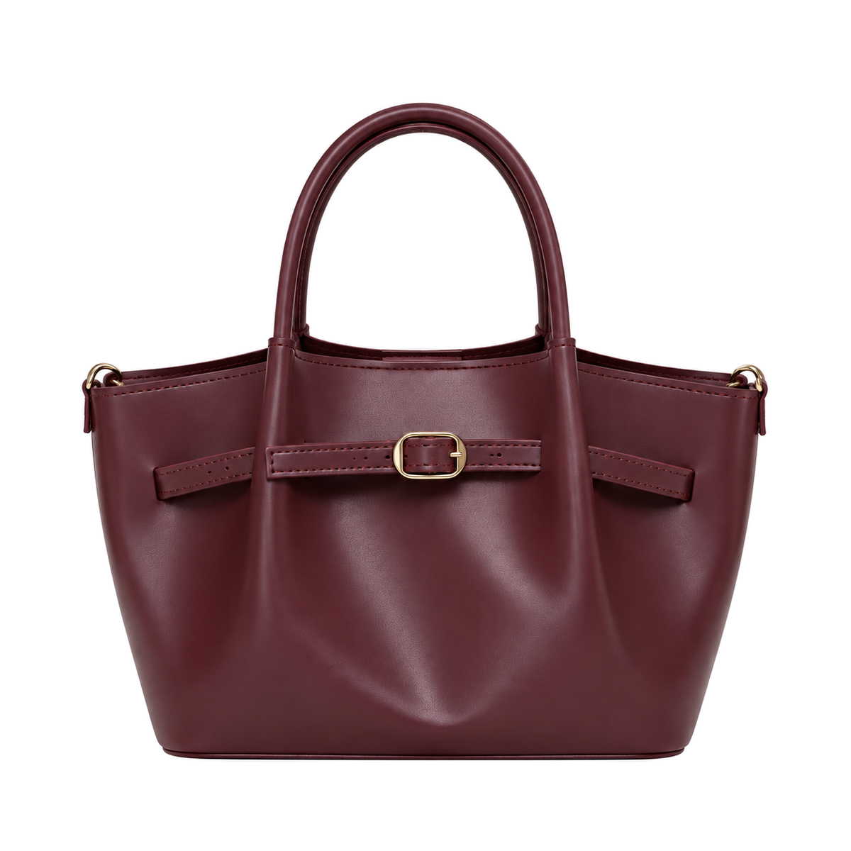 Sac Victoria Élégance bordeaux sur fond blanc